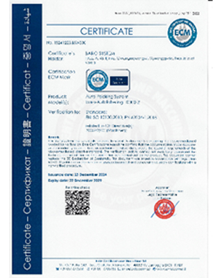 Auto Packing System CE인증